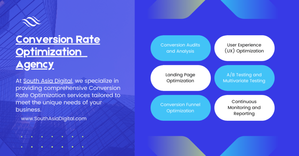 Conversion Rate Optimization (CRO) services for small businesses