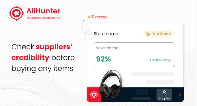 Ali Hunter products importer app for Dropshipping