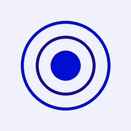 Icon representing identifying the primary entity in an entity map